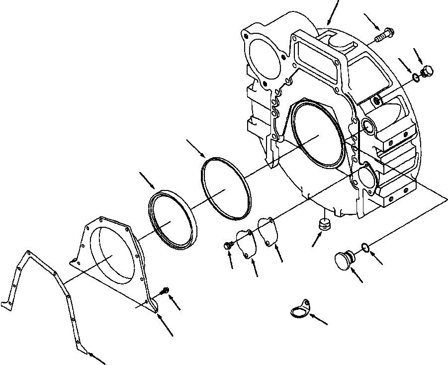 Уплотнительное кольцо 6735-61-2180 KOMATSU