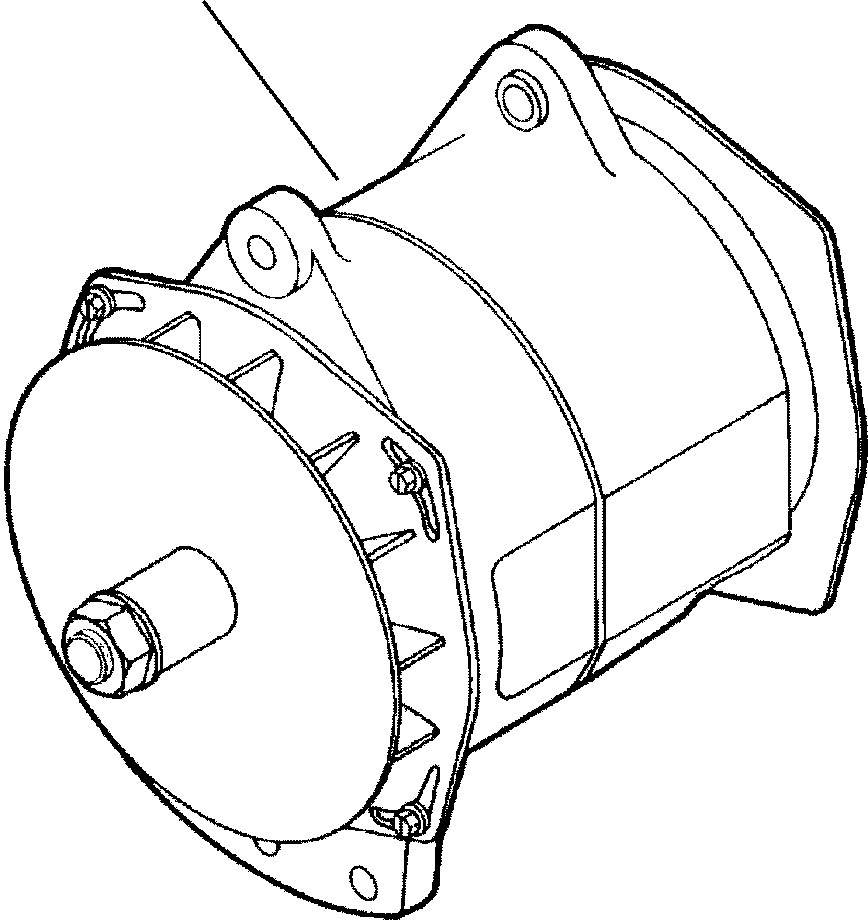ALTERNATOR ASSEMBLY 6732-82-6140 KOMATSU