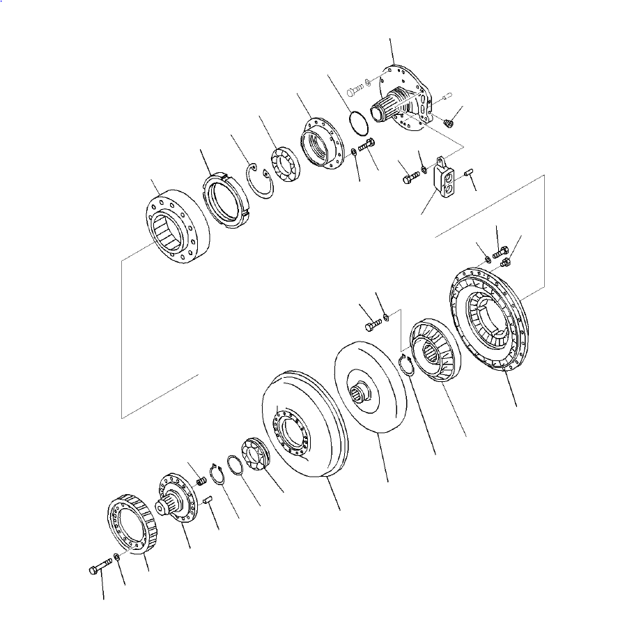Болт 01011-52080 KOMATSU