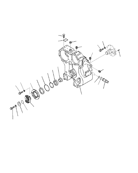 PUMP ASS'Y,(SAL(2)45+45) 705-51-20370 KOMATSU