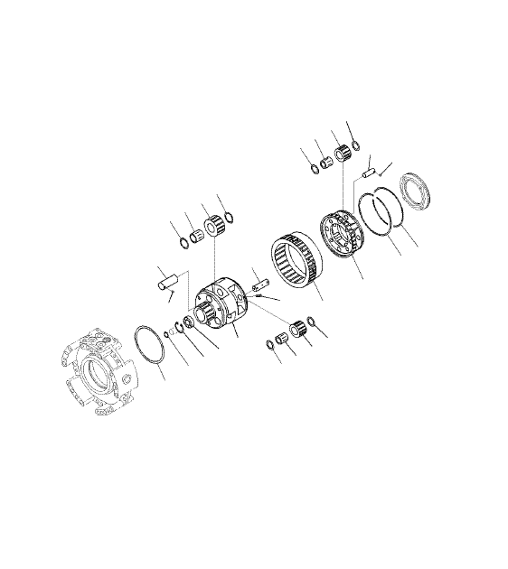 Корпус клапана 14X-49-13110 KOMATSU