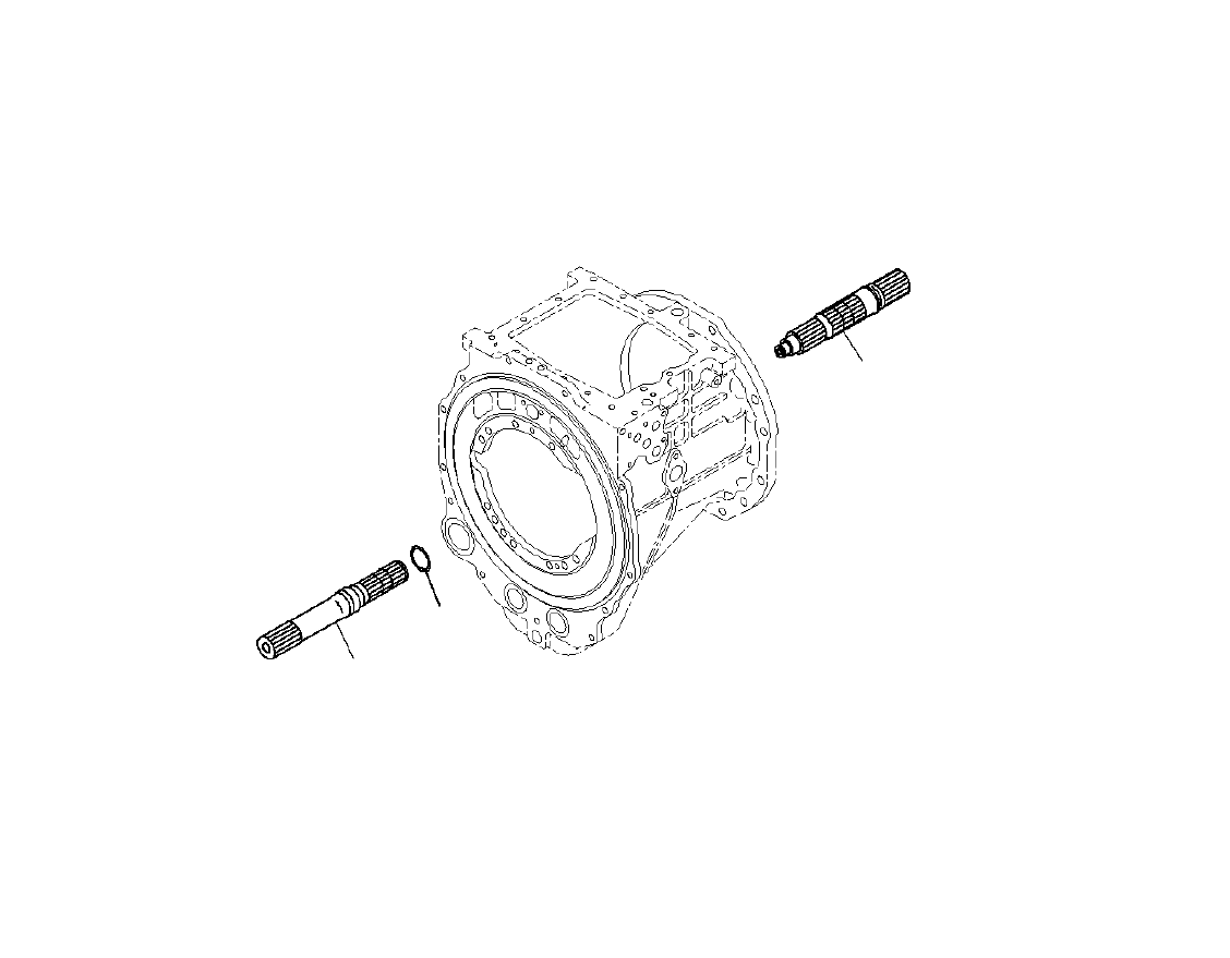 Корпус 14X-22-15112 KOMATSU