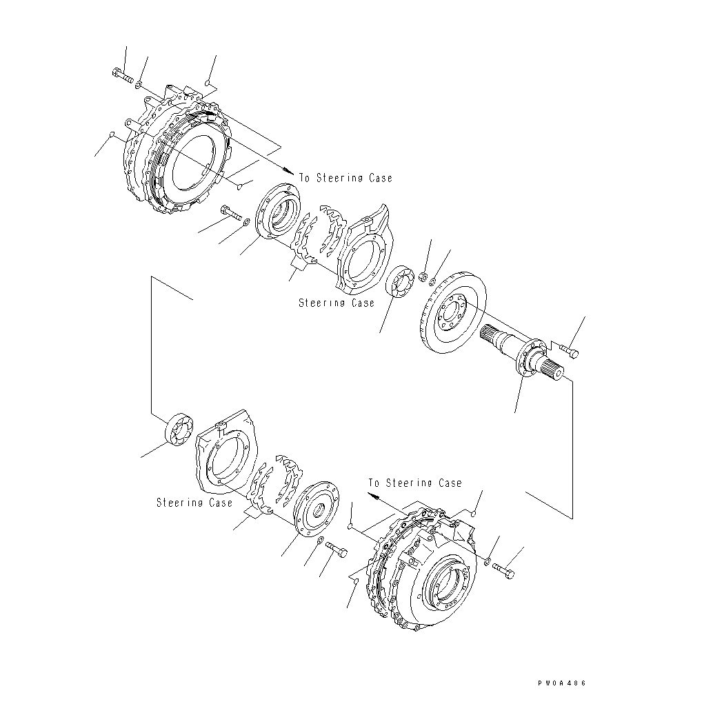 Обойма 134-22-61530 KOMATSU
