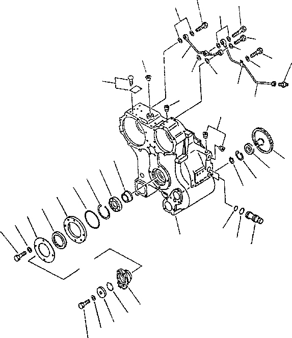 Корпус 14X-13-13111 KOMATSU