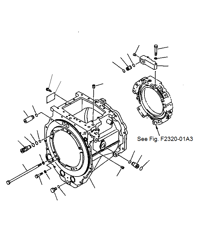 Трансмиссия в сборе 14X-15-00012 KOMATSU