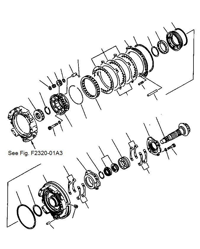 SHIM KIT (K3) 14X-15-05010 KOMATSU