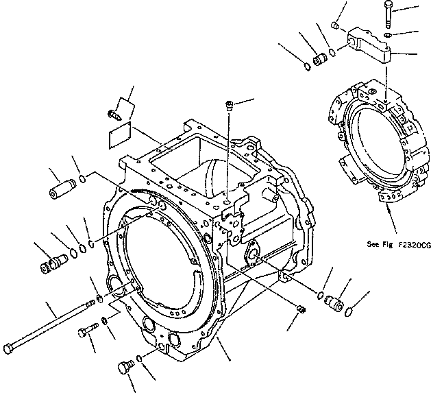 Корпус в сборе 14X-15-00210 KOMATSU