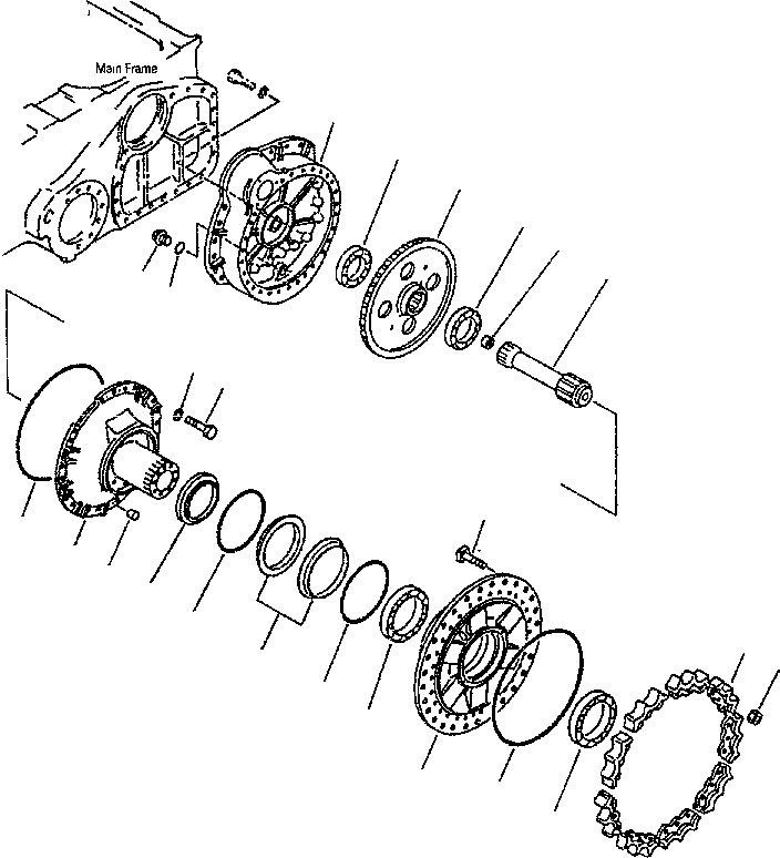 Подшипник 14X-27-11760 KOMATSU