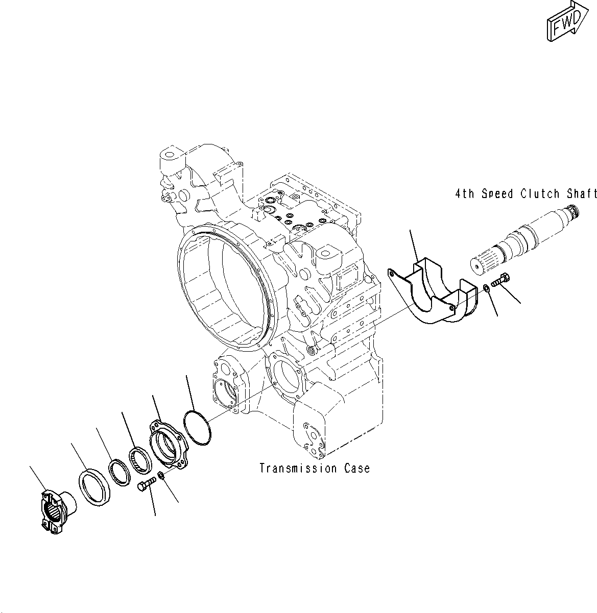 Муфта в сборе 23B-15-74110 KOMATSU