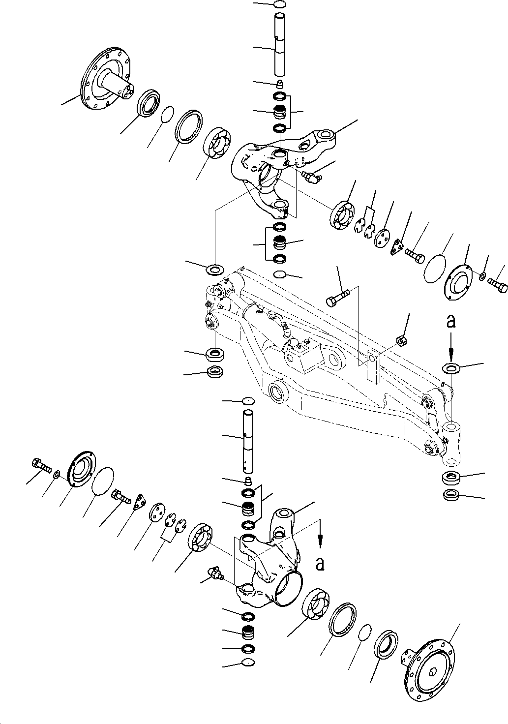 Палец 23B-27-11250 KOMATSU