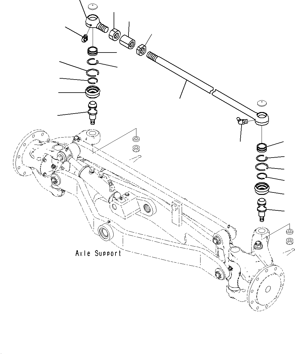 Stud, Ball 23C-27-51152 KOMATSU