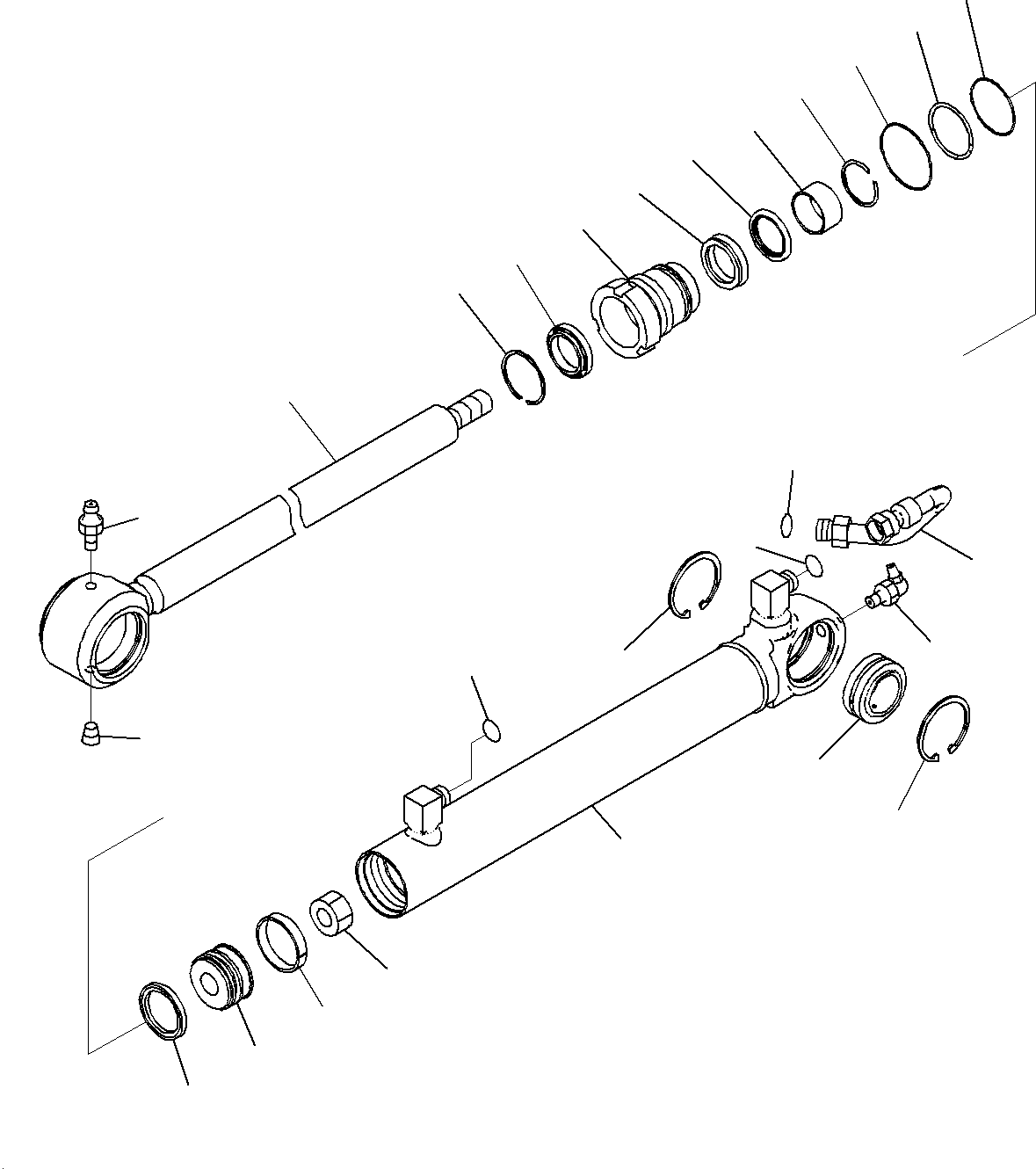 Стопорное кольцо 707-75-35110 KOMATSU