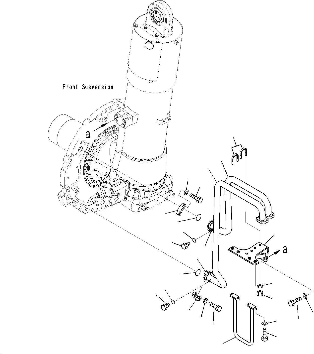 Рукоятка-захват 561-54-86812 KOMATSU