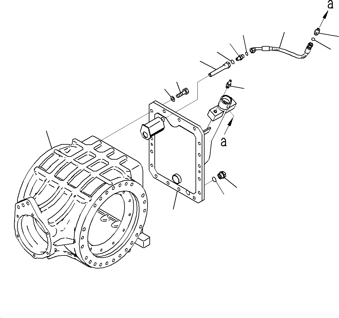 Переходник 23C-22-51260 KOMATSU