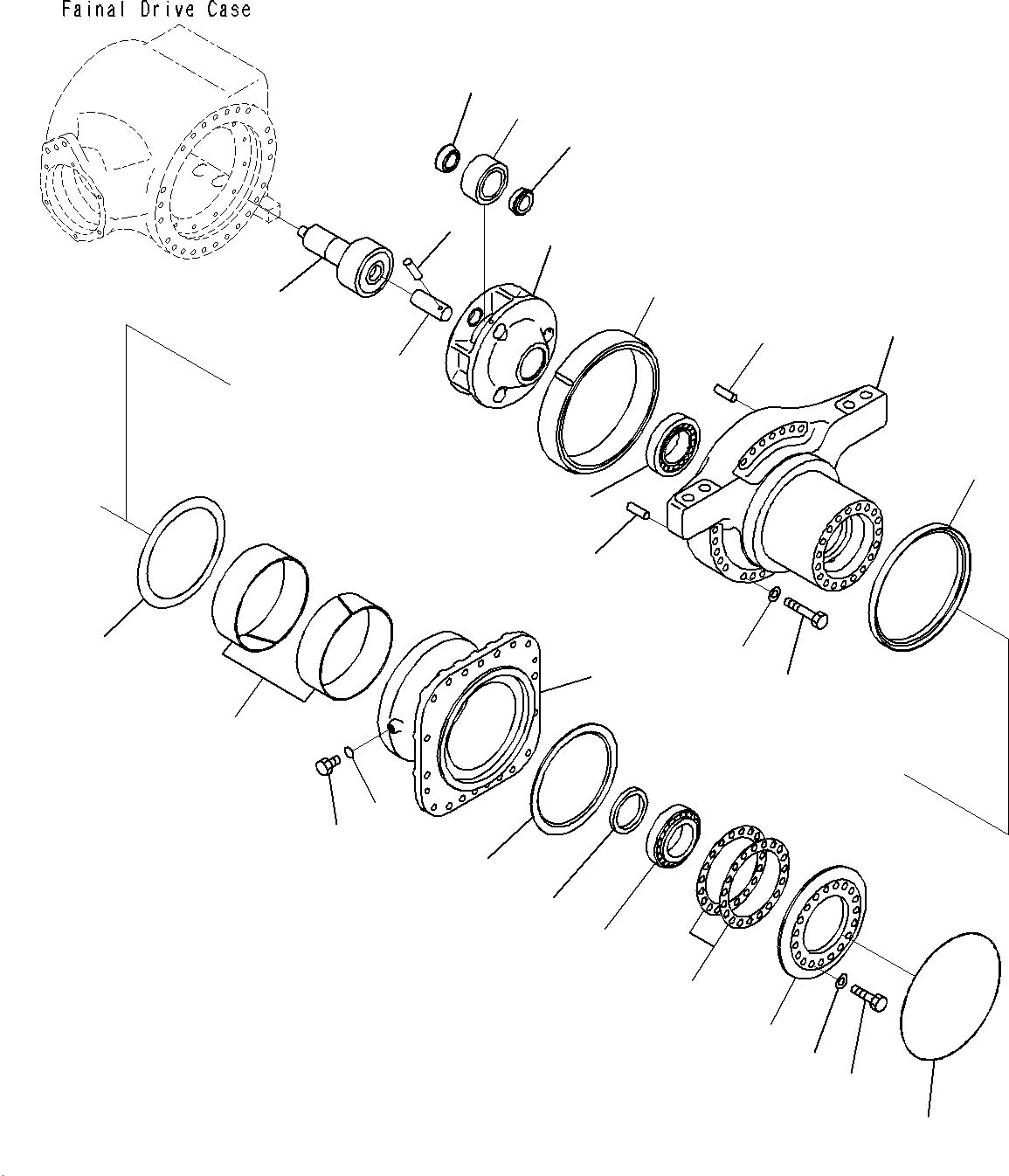 Подшипник 23B-25-81330 KOMATSU