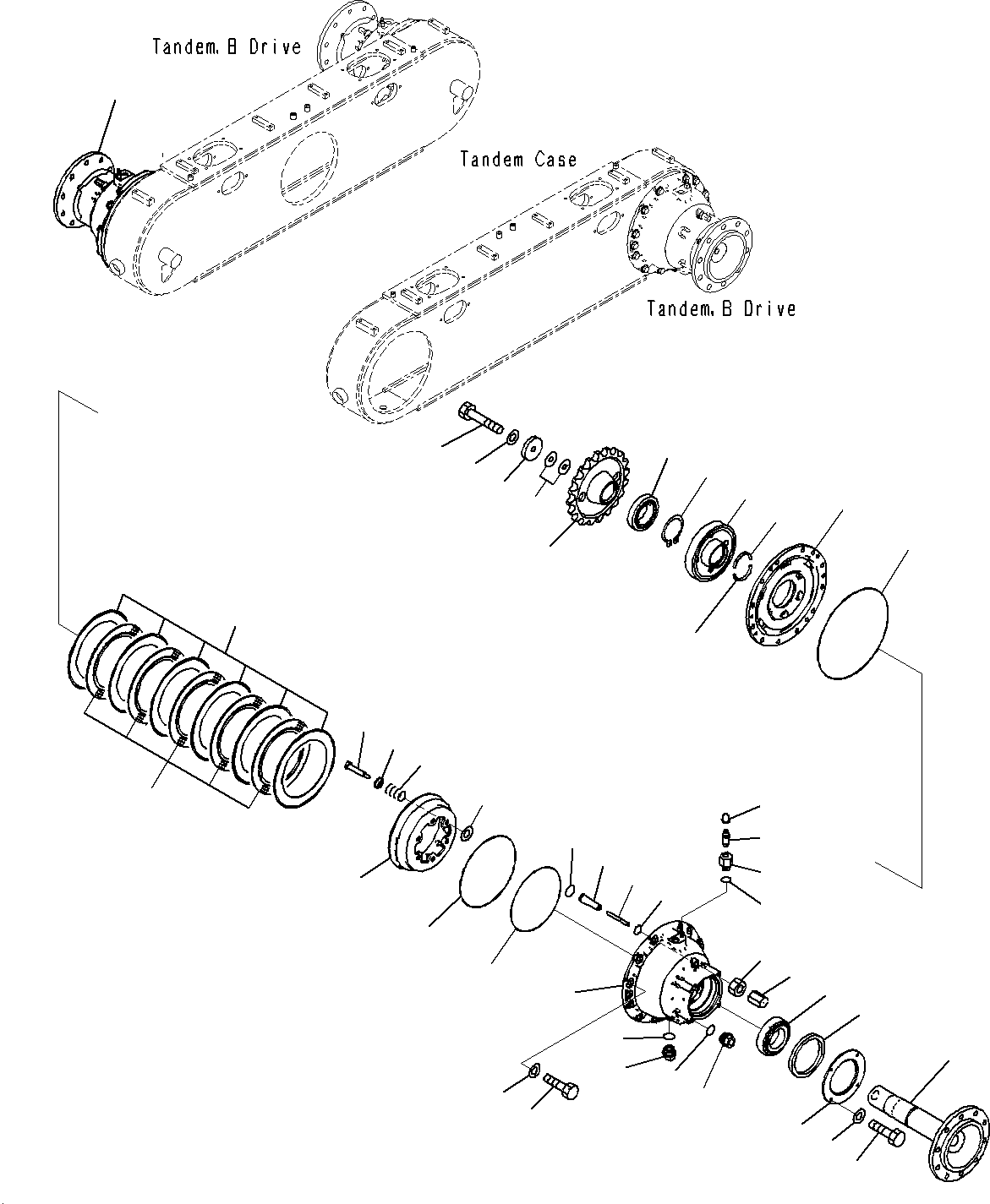 Упорное кольцо 23B-25-11170 KOMATSU