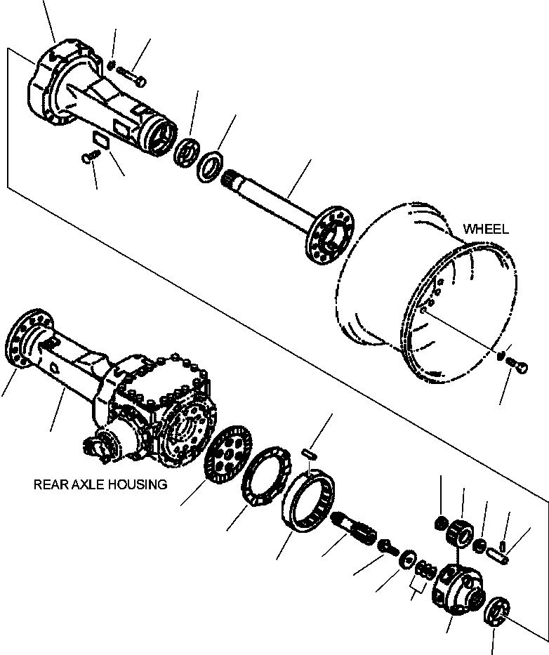 HOUSING,L.H. 418-23-23210 KOMATSU
