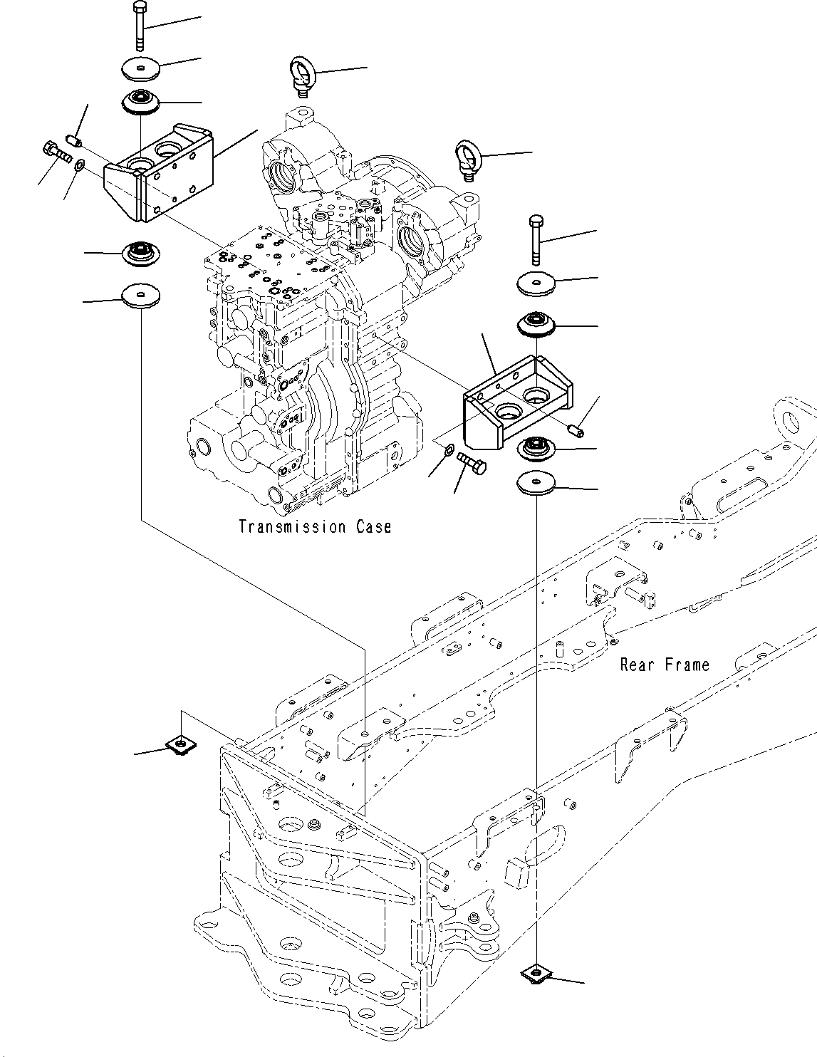 Кронштейн 23H-01-11430 KOMATSU