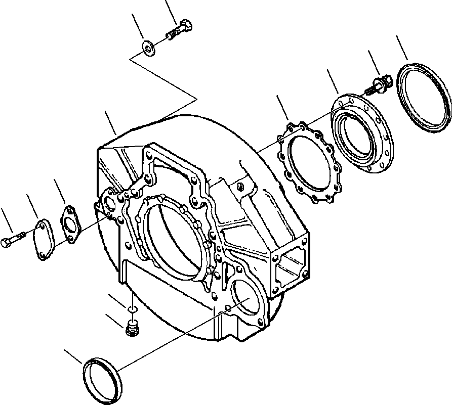 Пылезащитное уплотнение 1296 919 H2 KOMATSU