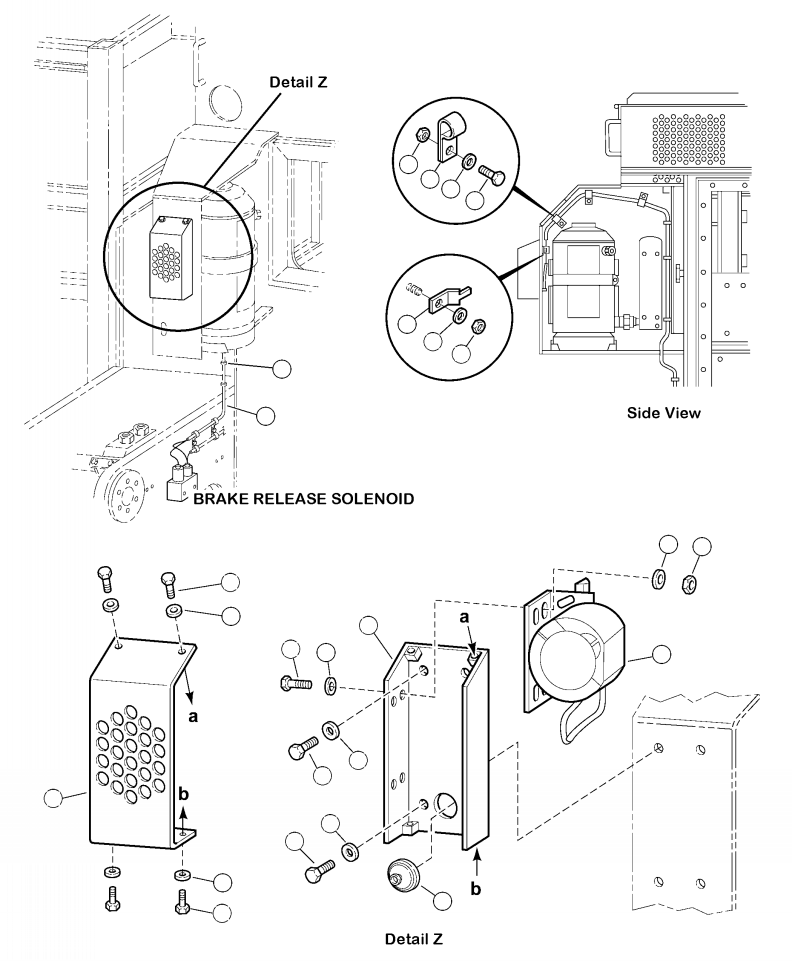 HARNESS, BACK-UP TRAVEL ALARM 4A1-06-10080 KOMATSU