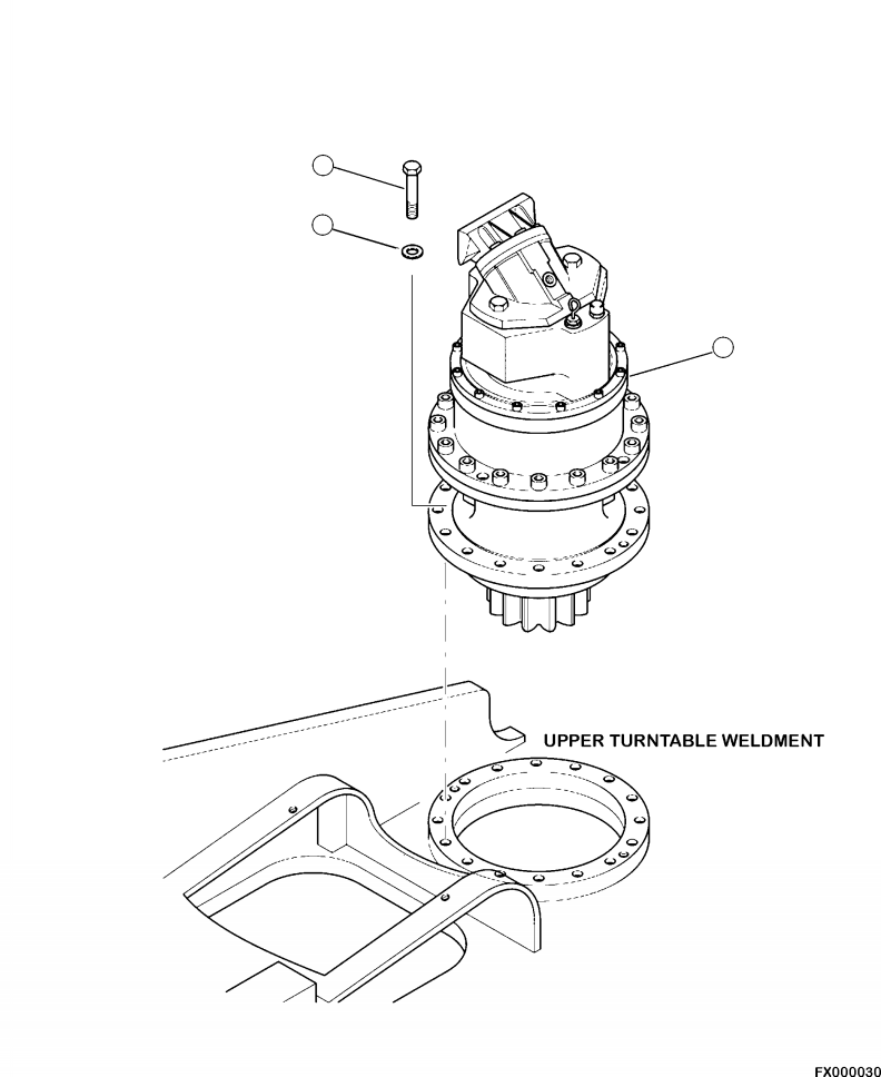 MANIFOLD, CROSS-PORT RELIEF 82938KF KOMATSU