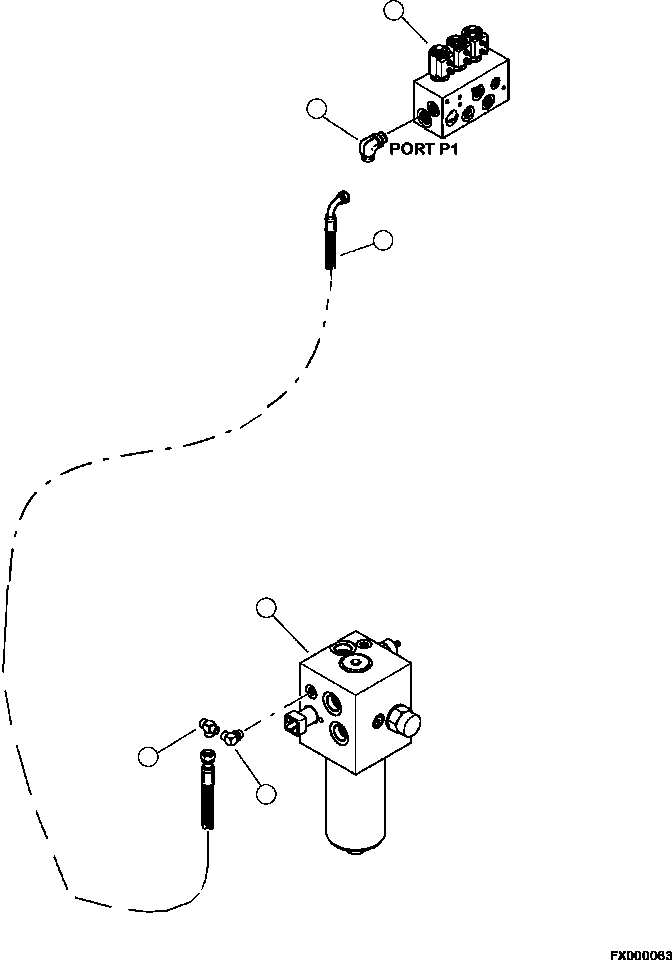 Шланг в сборе 4A1-62-20271 KOMATSU