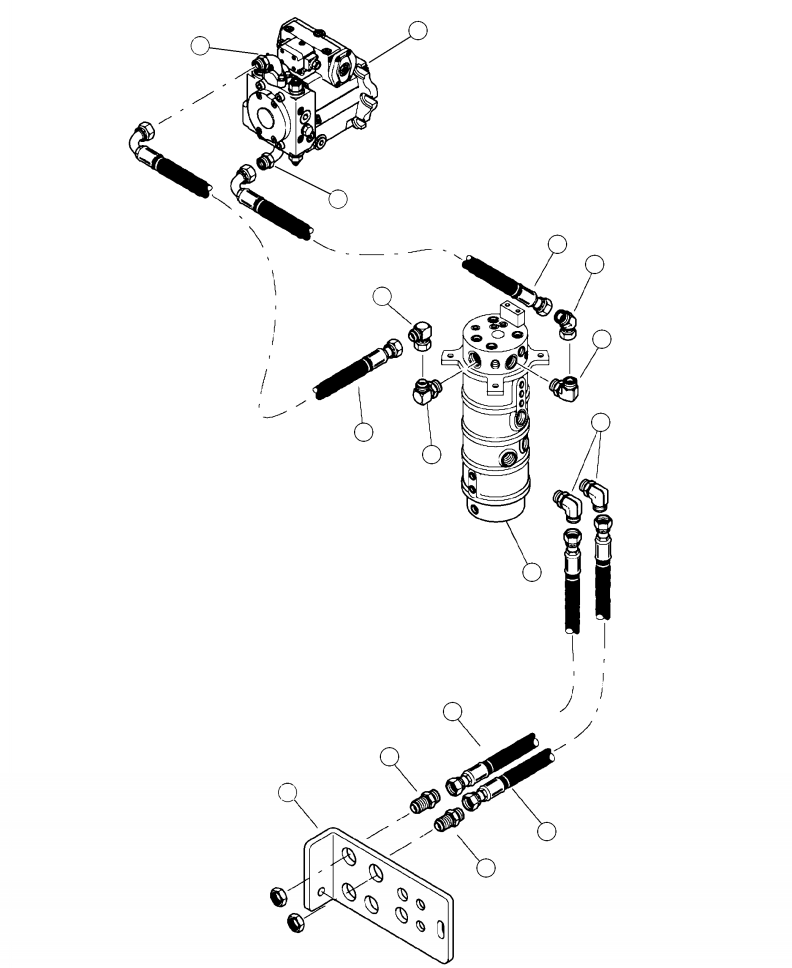 COUPLING, 90 DEGREE 5008414 KOMATSU