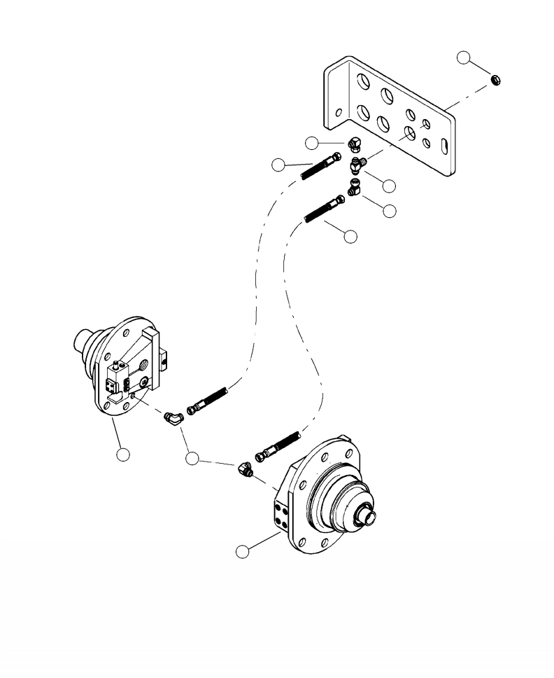 HOSE ASSEMBLY (2088 04-04OS-05JS) 83024KF KOMATSU