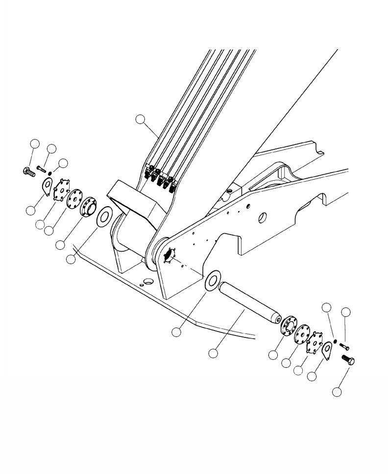 BOOM ASSEMBLY, LONG MAIN 82936KF KOMATSU