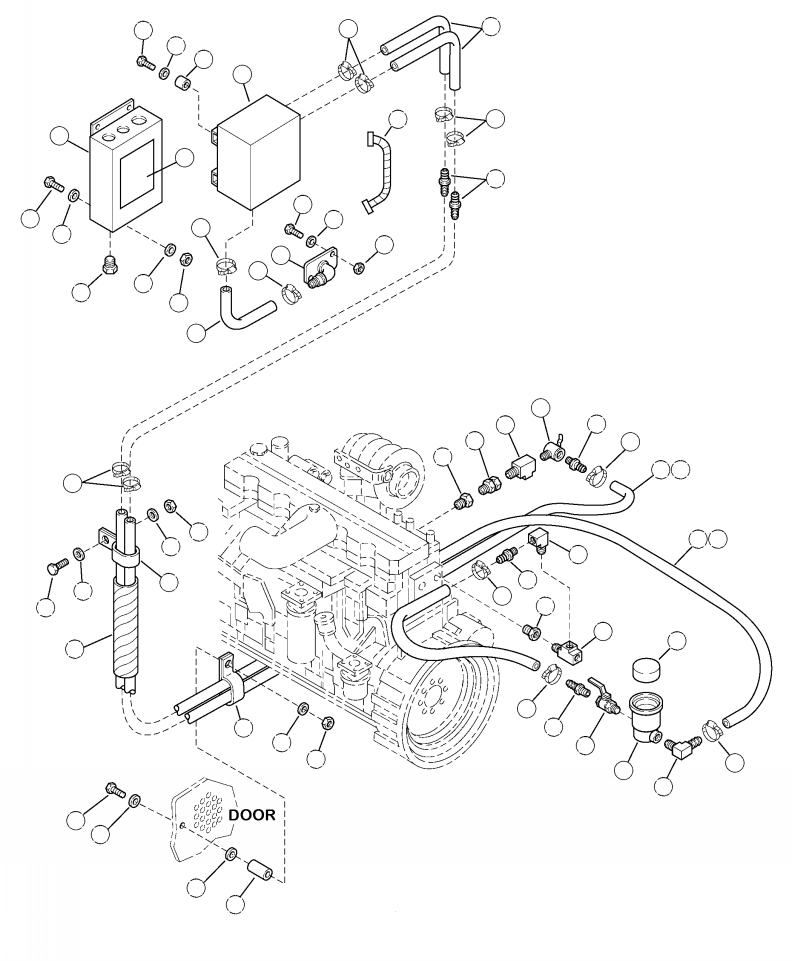 PROTECTOR, SPIRAL HOSE (96 IN) 19677096KF KOMATSU
