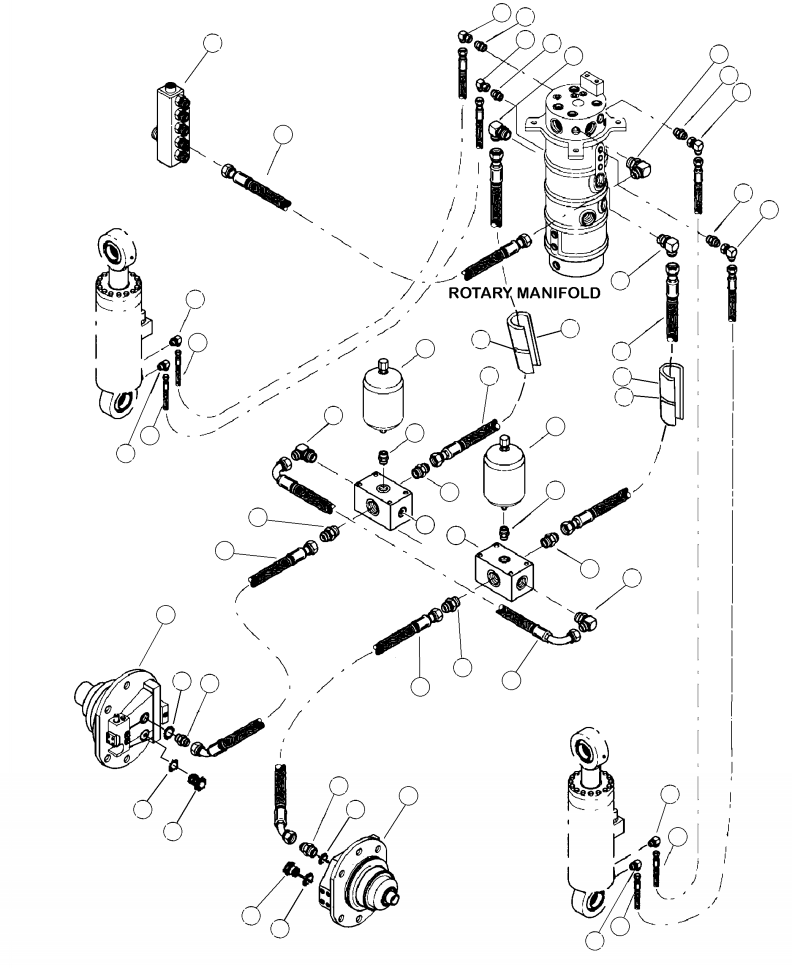 HOSE ASSEMBLY (2026-12-120S-120S-W) 83553 KOMATSU