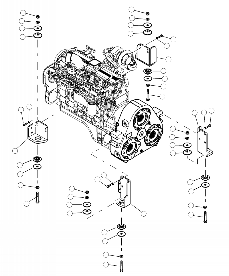 BOLT (3/4 IN x 6-1/2 IN) 82973KF KOMATSU