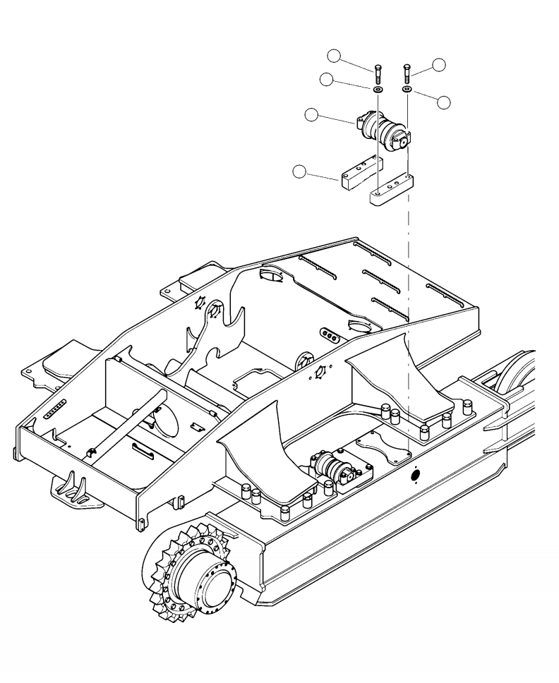 Пластина 83977KF KOMATSU