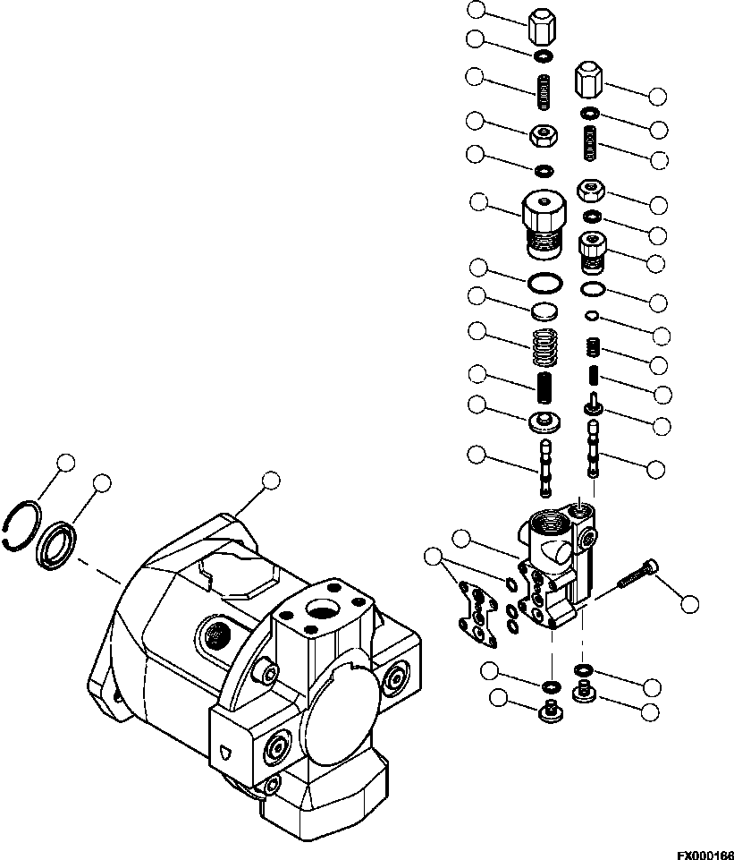 PUMP, 45CC AUXILIARY 4A1-60-10180 KOMATSU