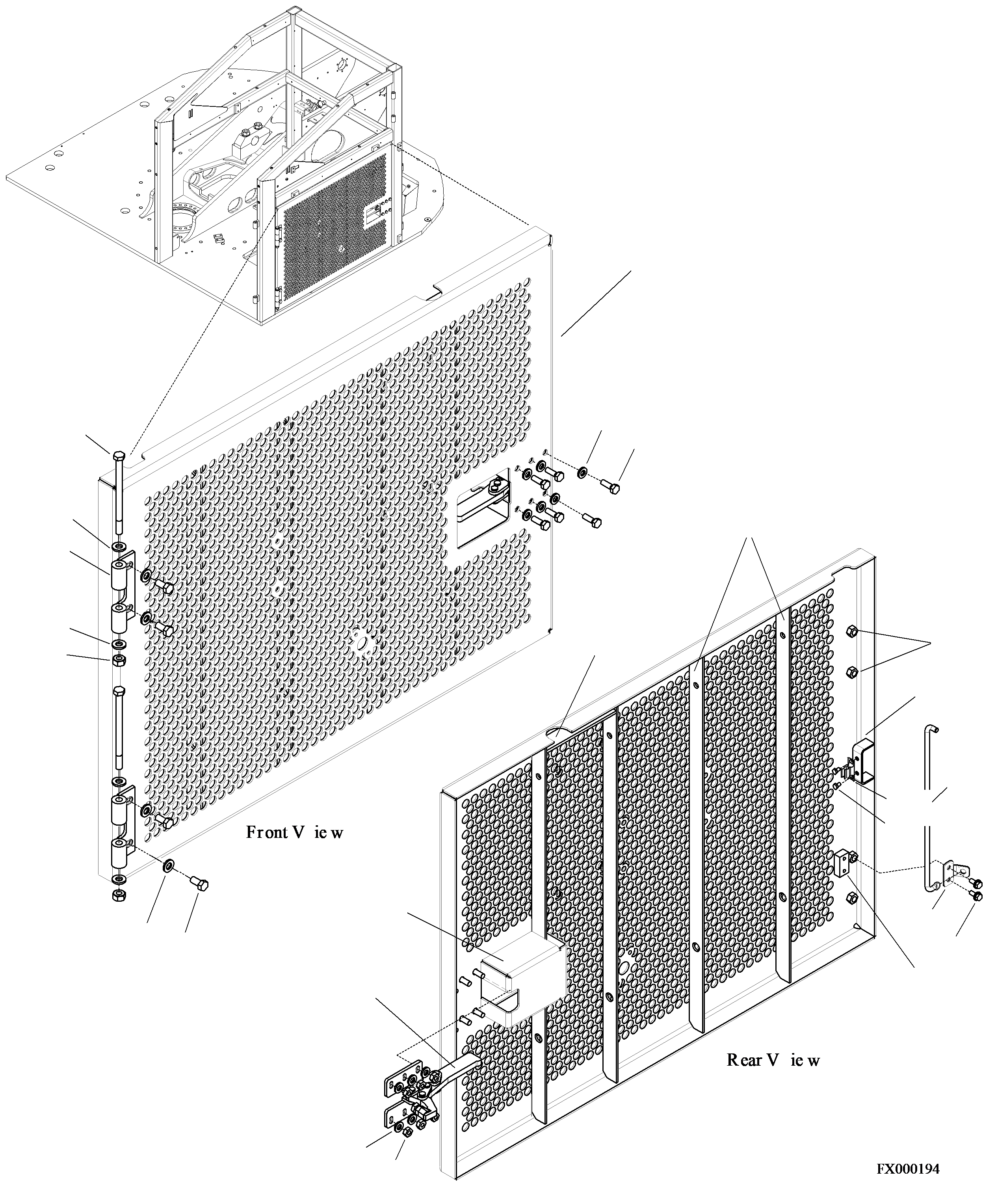 Пластина 4A1-54-11540 KOMATSU
