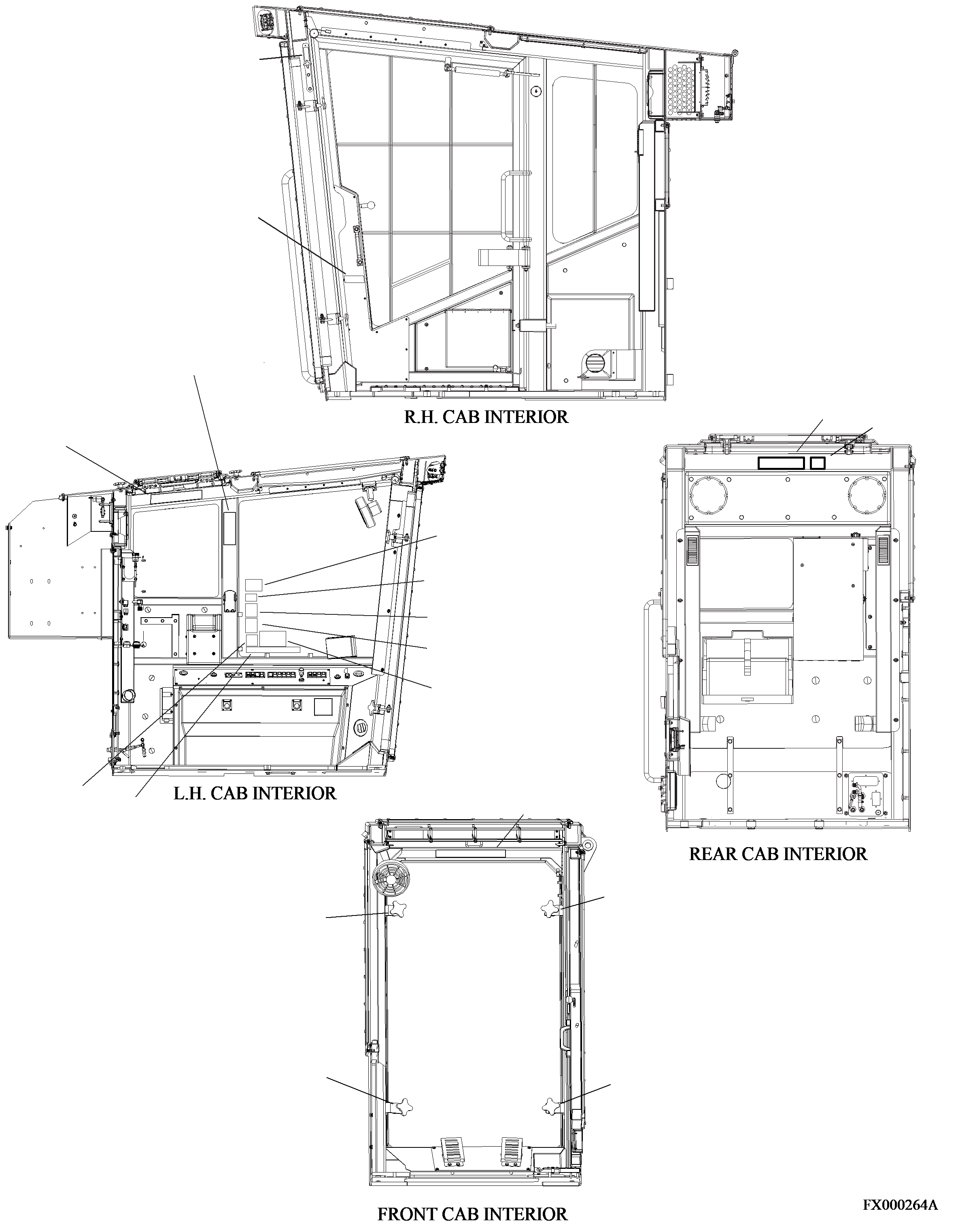 PLATE, FIRE HAZARD 09666-23000 KOMATSU