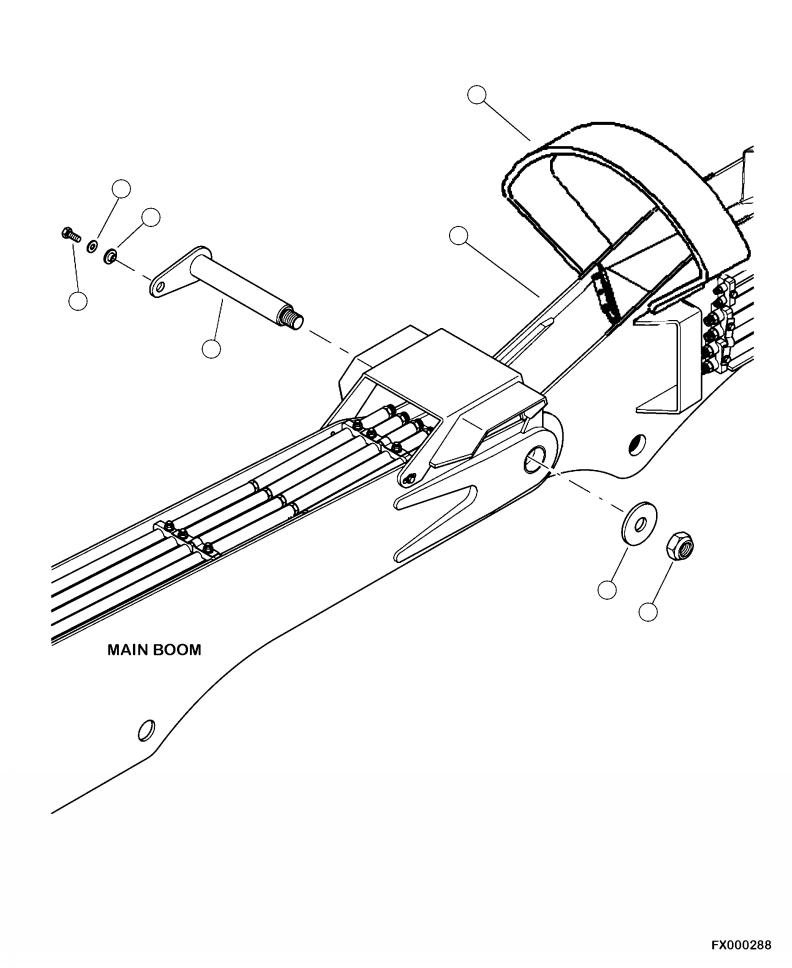DEFLECTOR, TREE 4A1-70-10161 KOMATSU