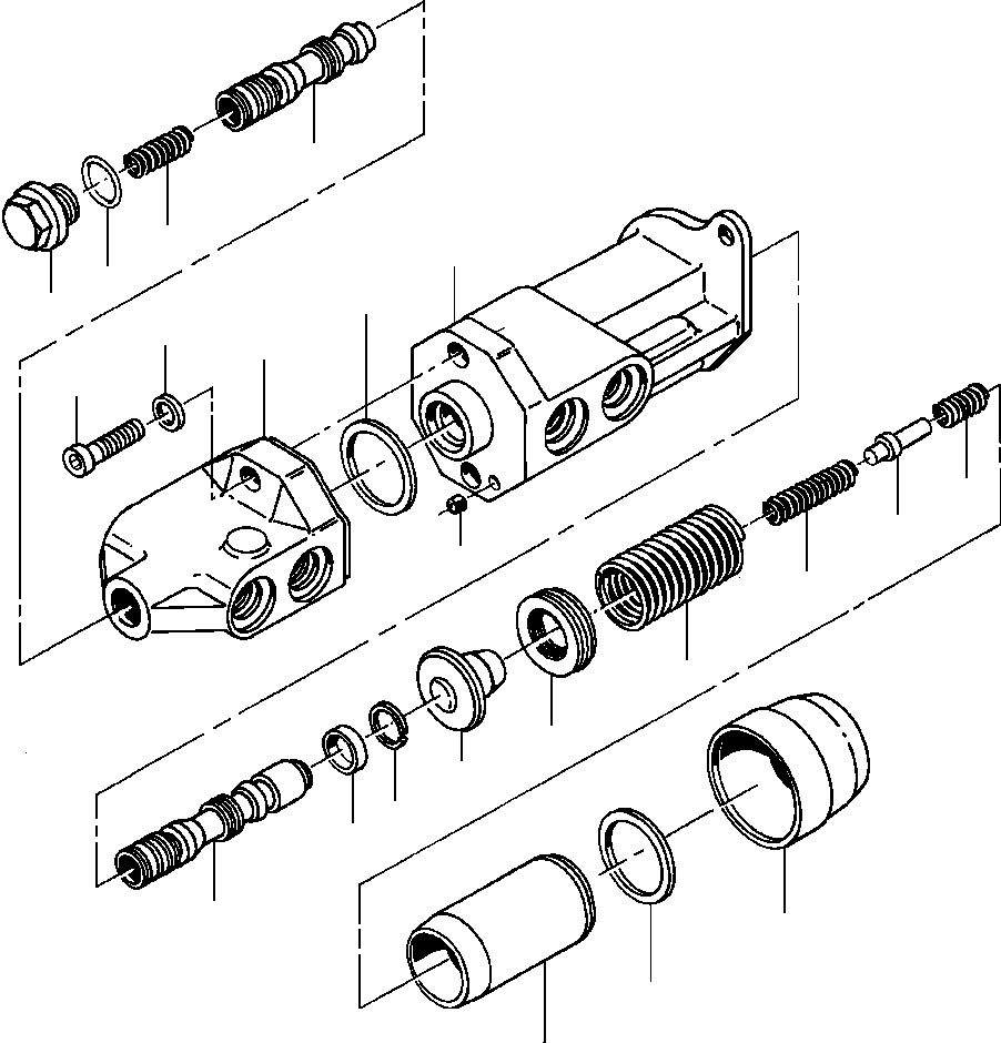 Тормозной клапан 1439 141 H91 KOMATSU