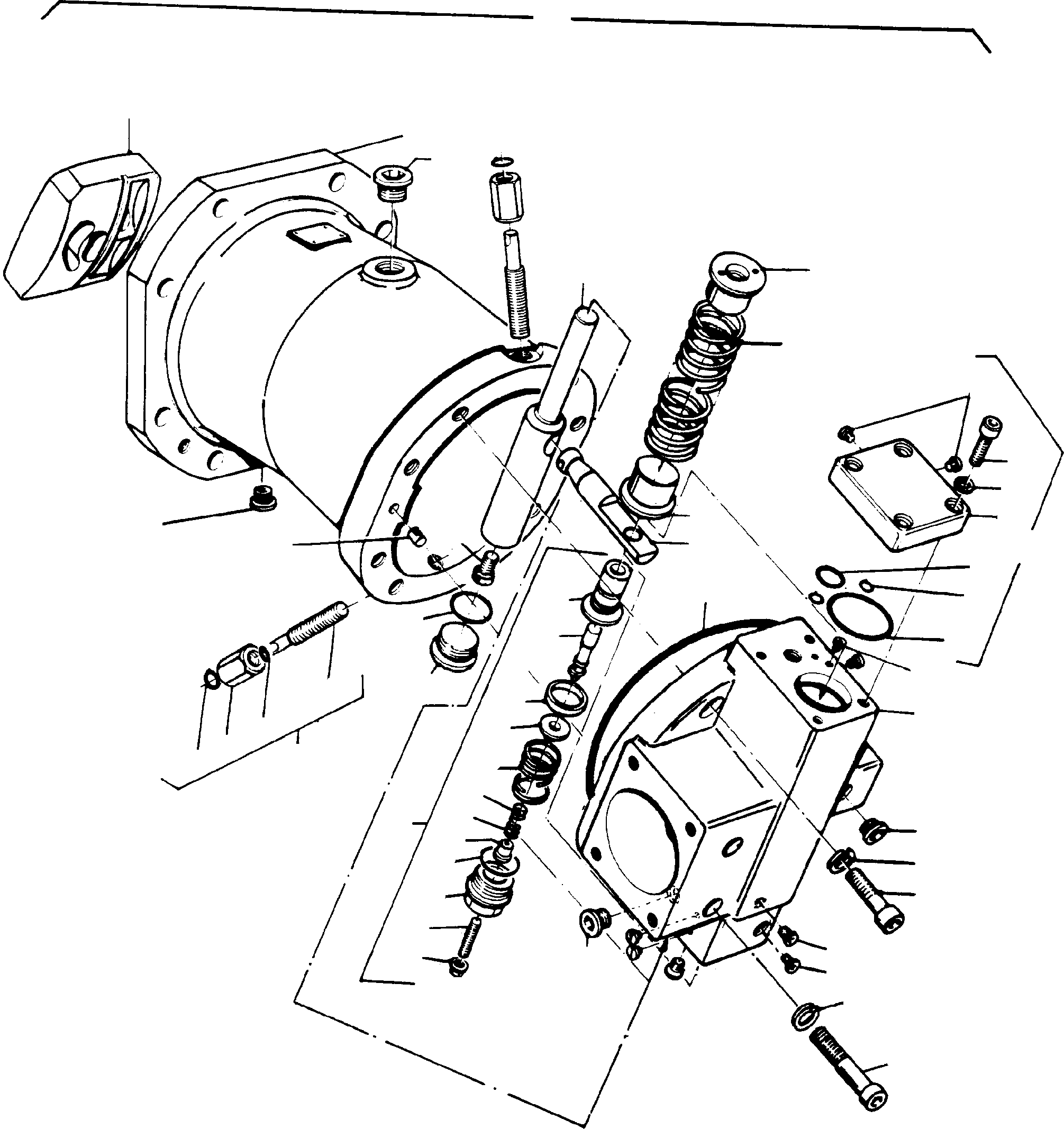 Displacement section fig-nos: 07-10 992 730 KOMATSU