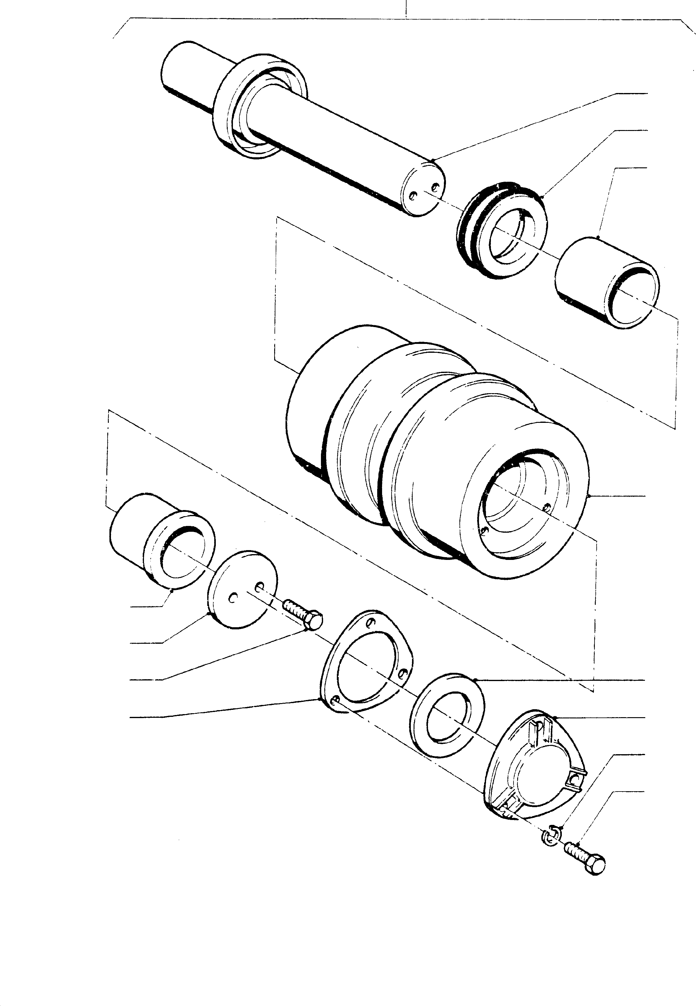 Collar bushing 967 577 KOMATSU