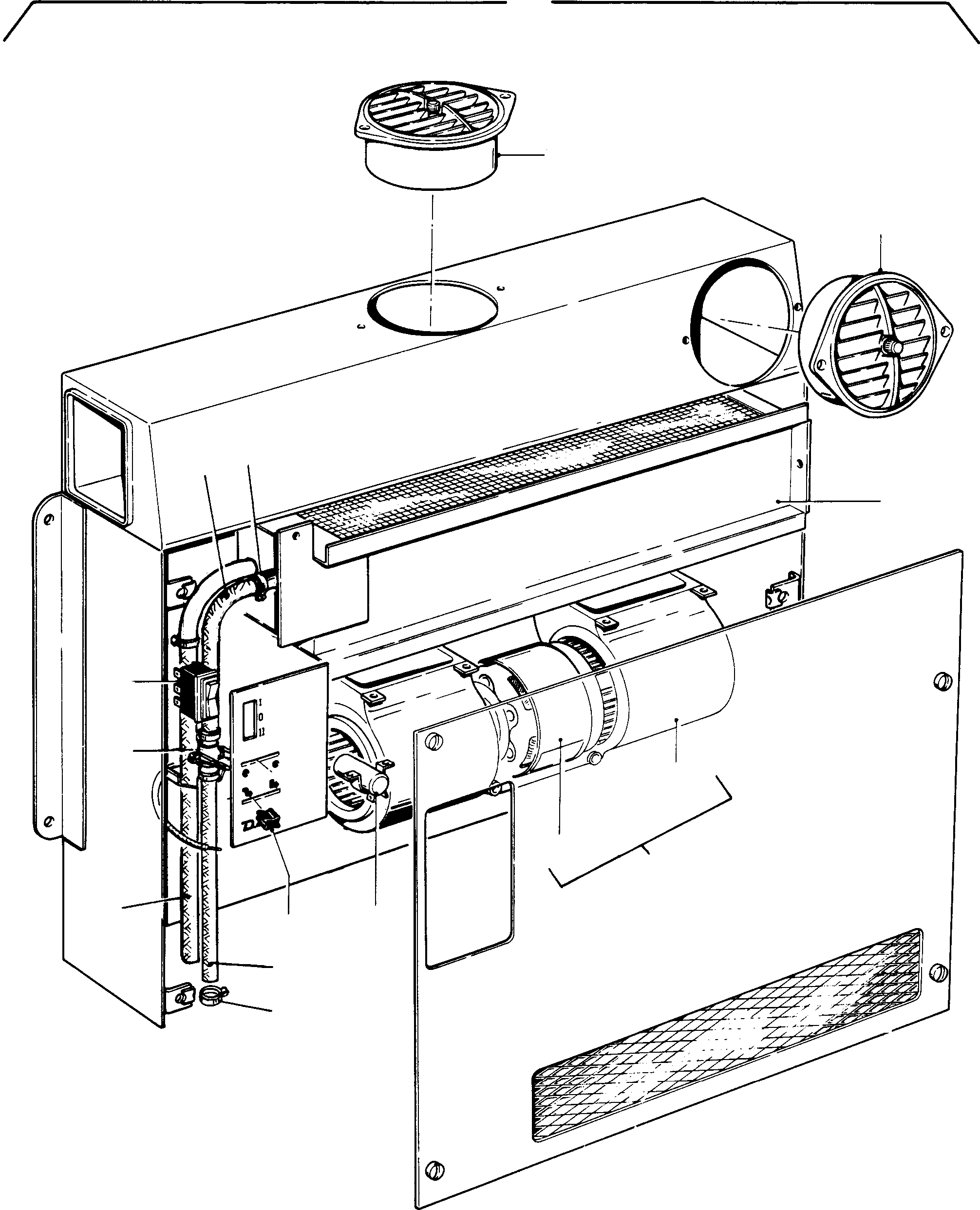 Pull switch 966 792 KOMATSU