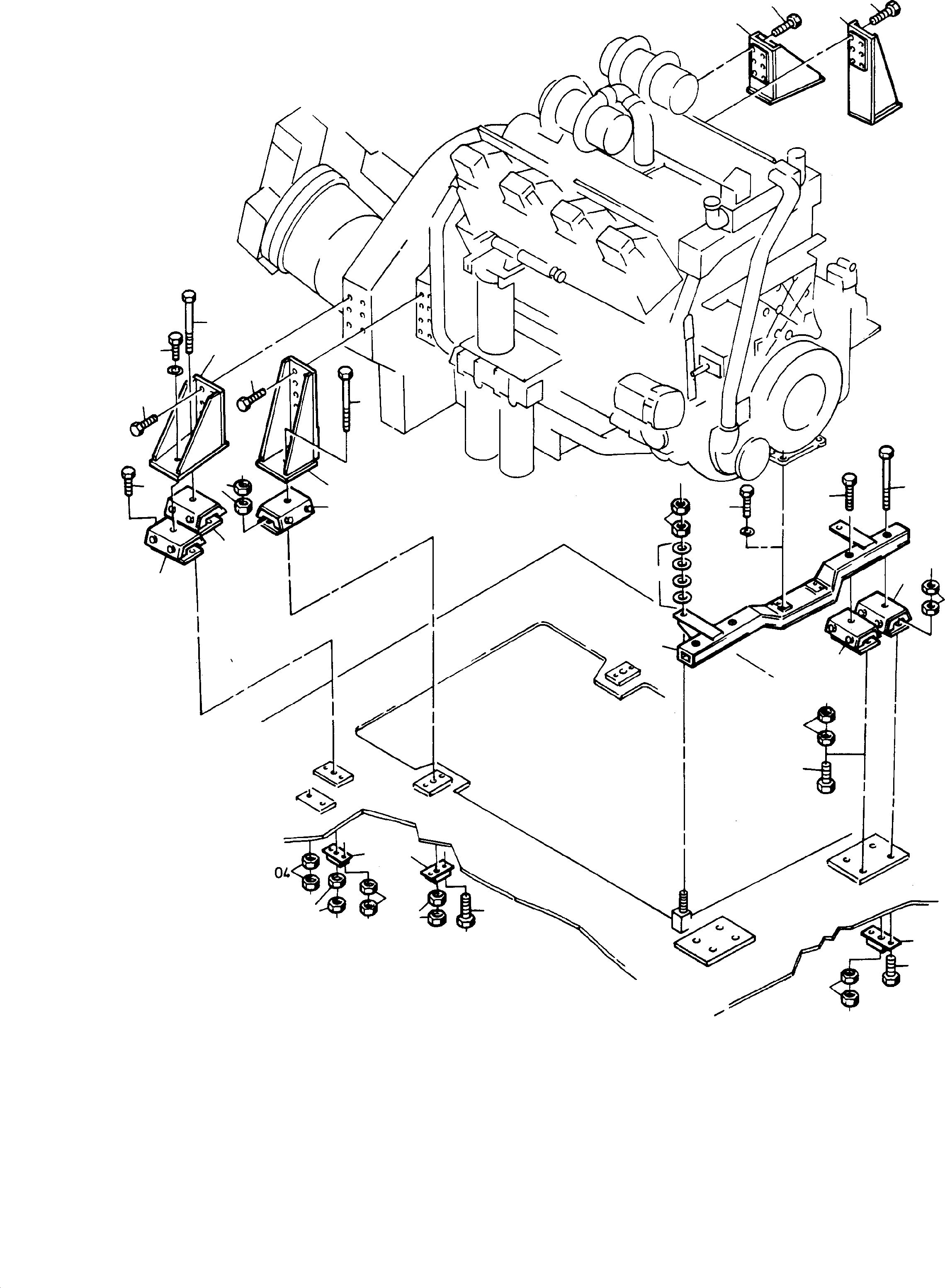 Полоса 266 655 40 KOMATSU