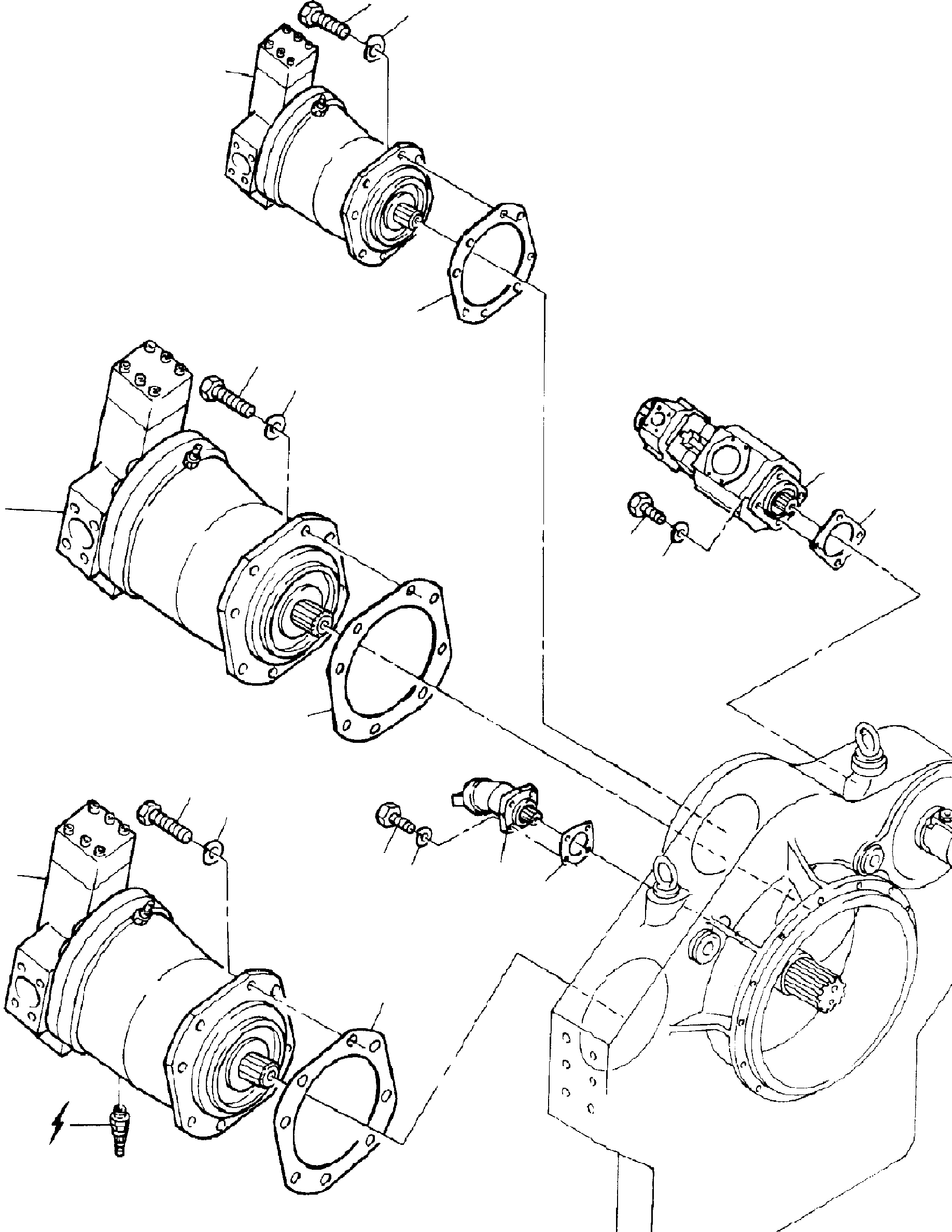 Прокладка 293 579 40 KOMATSU
