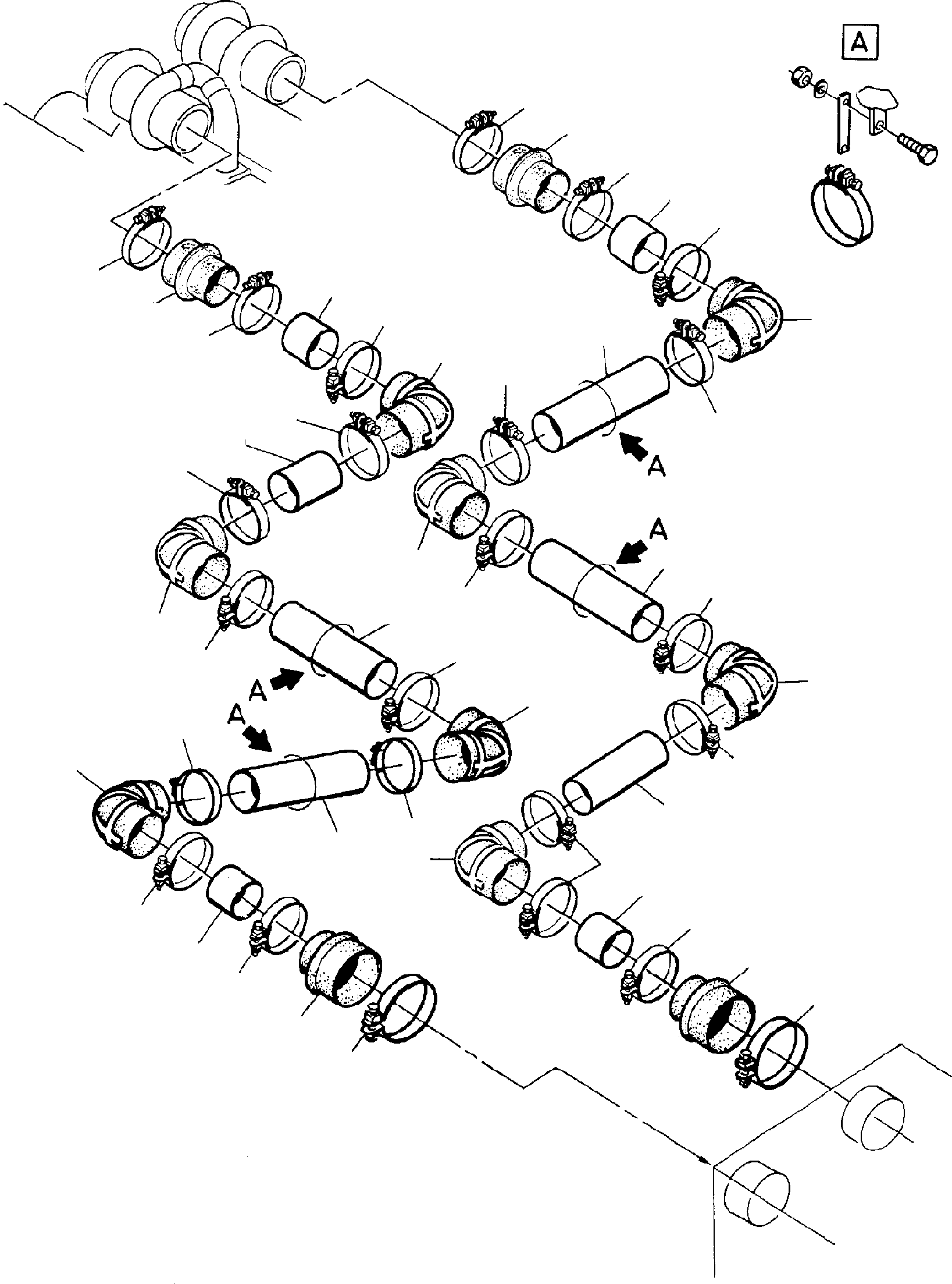 Распределительный коллектор 269 062 40 KOMATSU