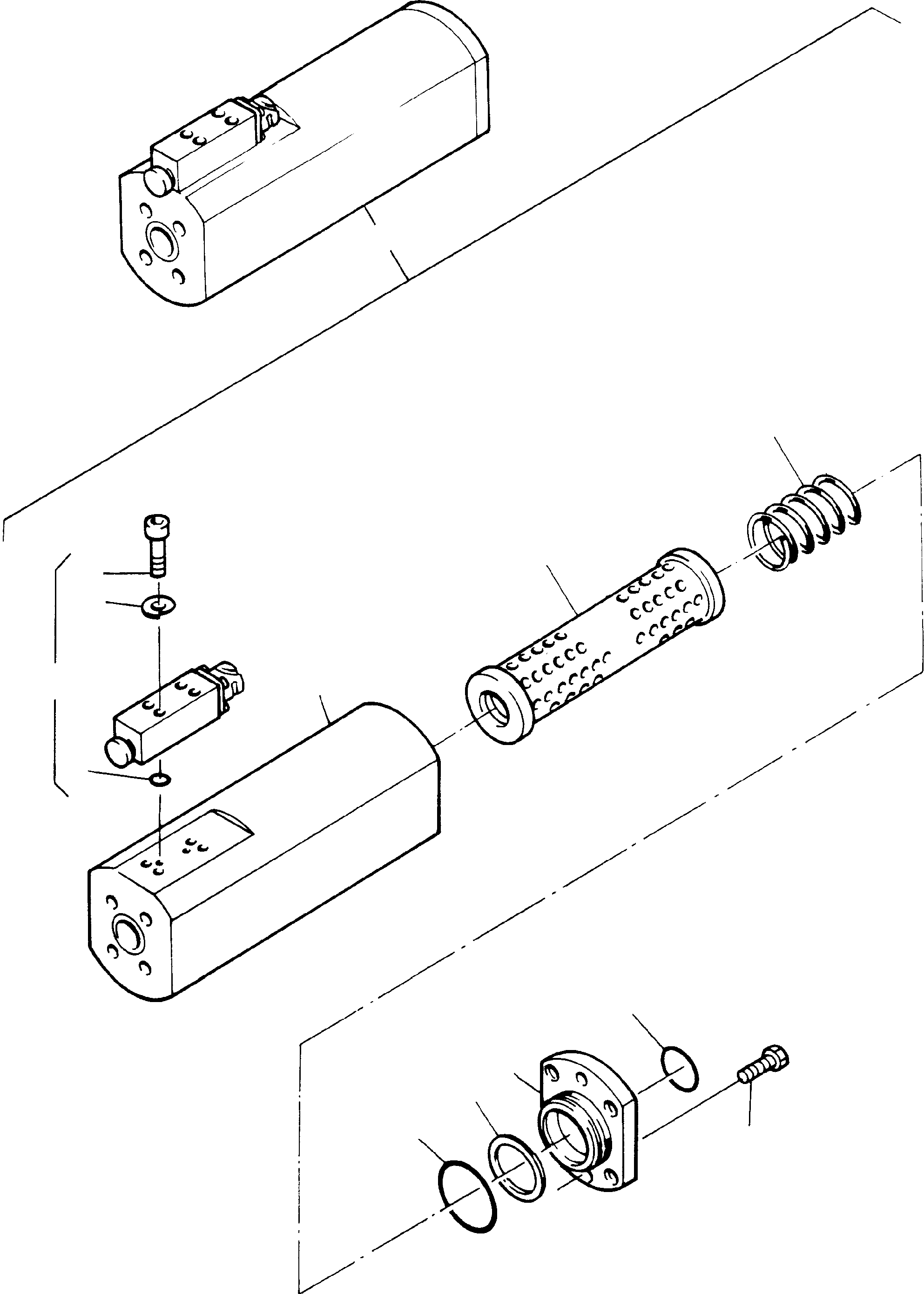 H.P. Filter assy. 693 046 KOMATSU