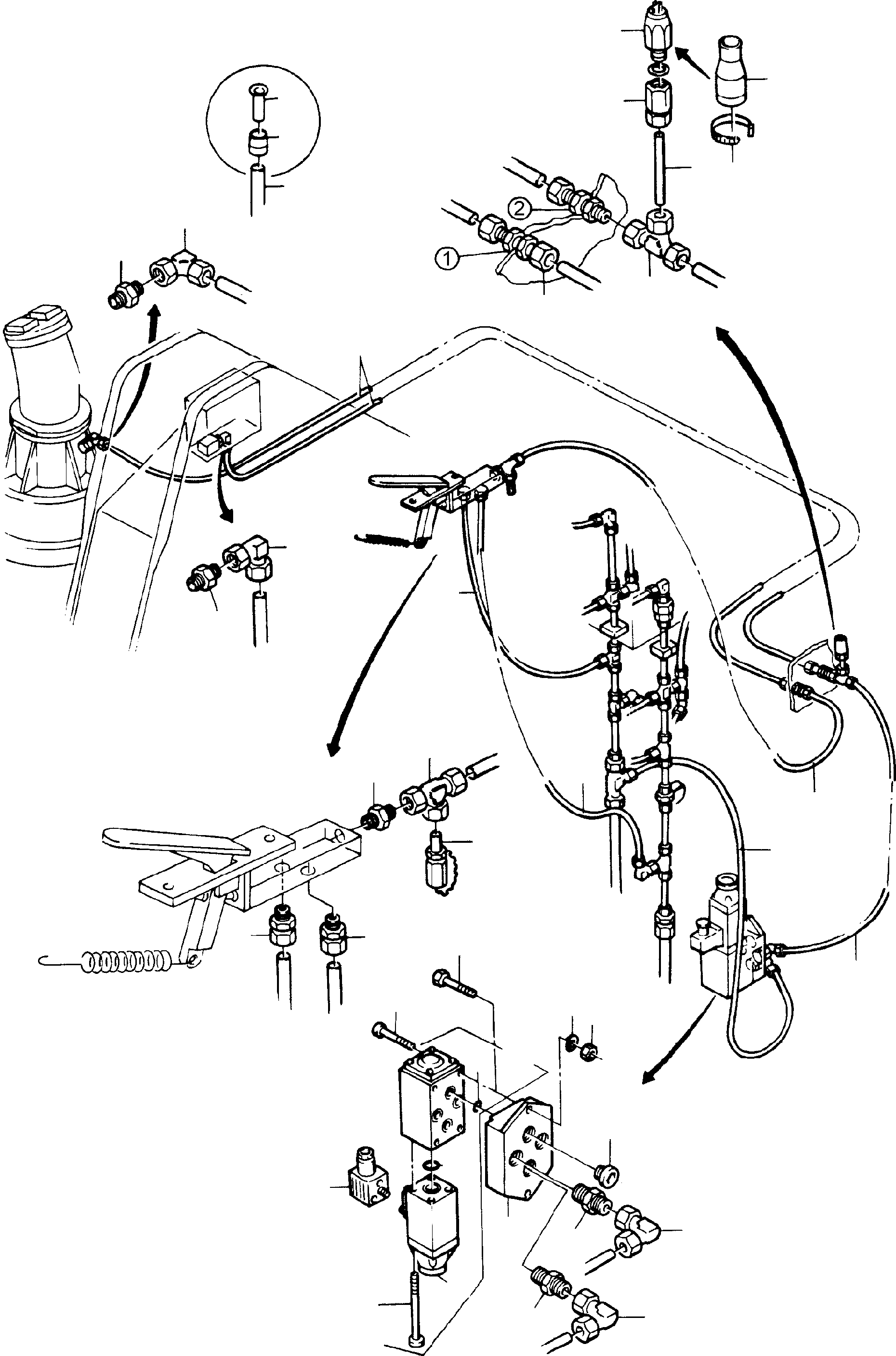 Magnet with emergency hand actuation 960 910 KOMATSU