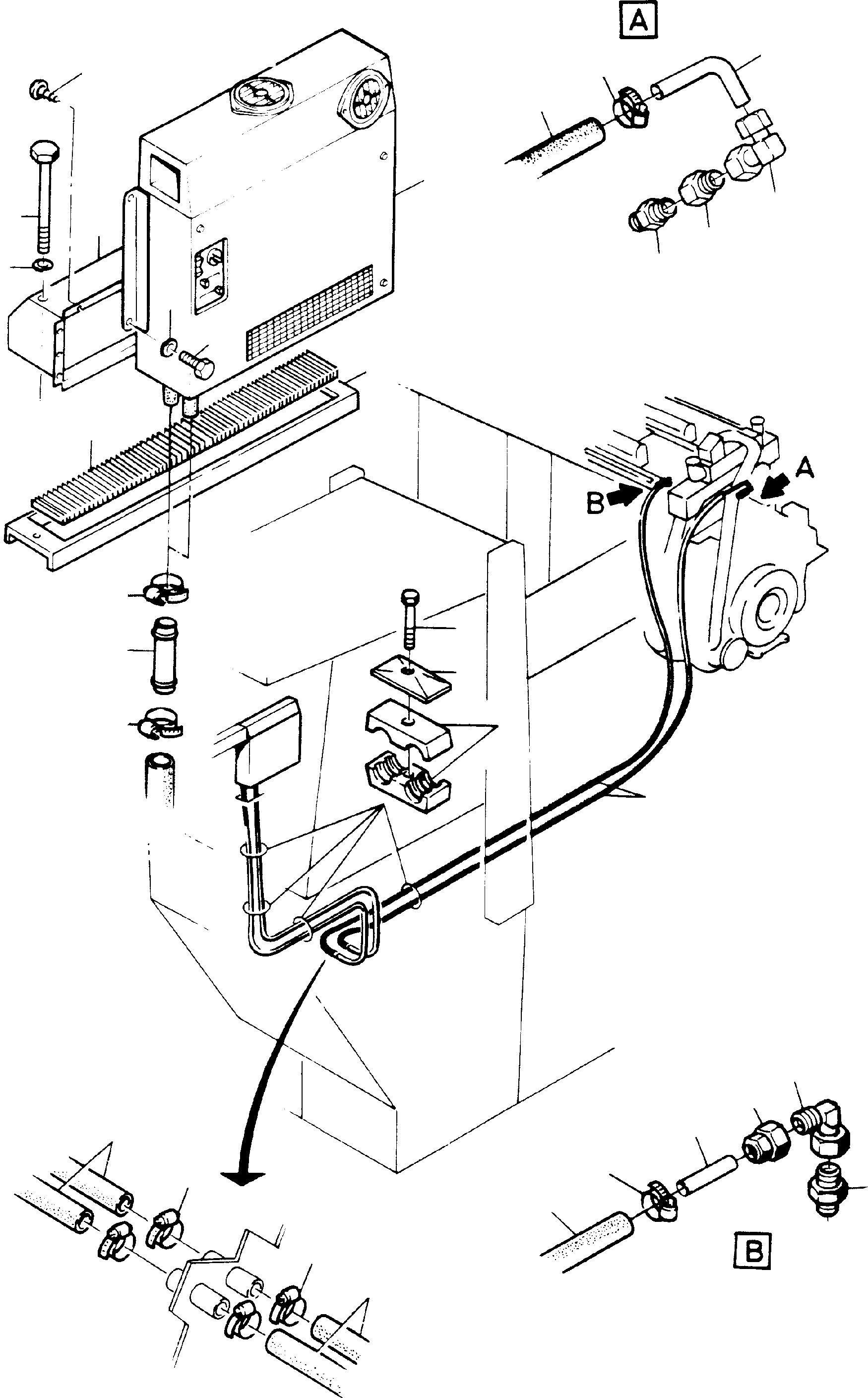 Гнездо 237 264 40 KOMATSU