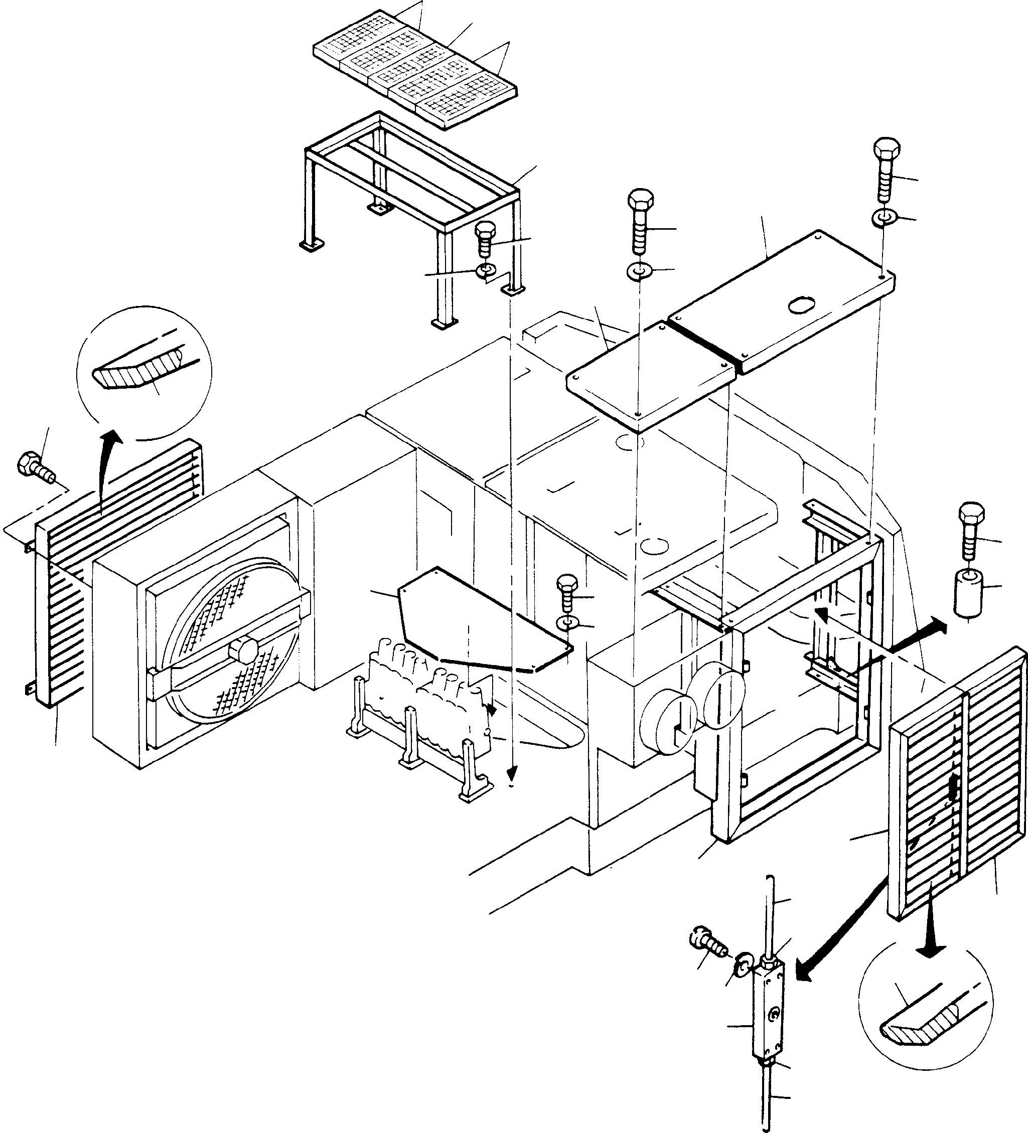 Cover sheet 304 080 40 KOMATSU