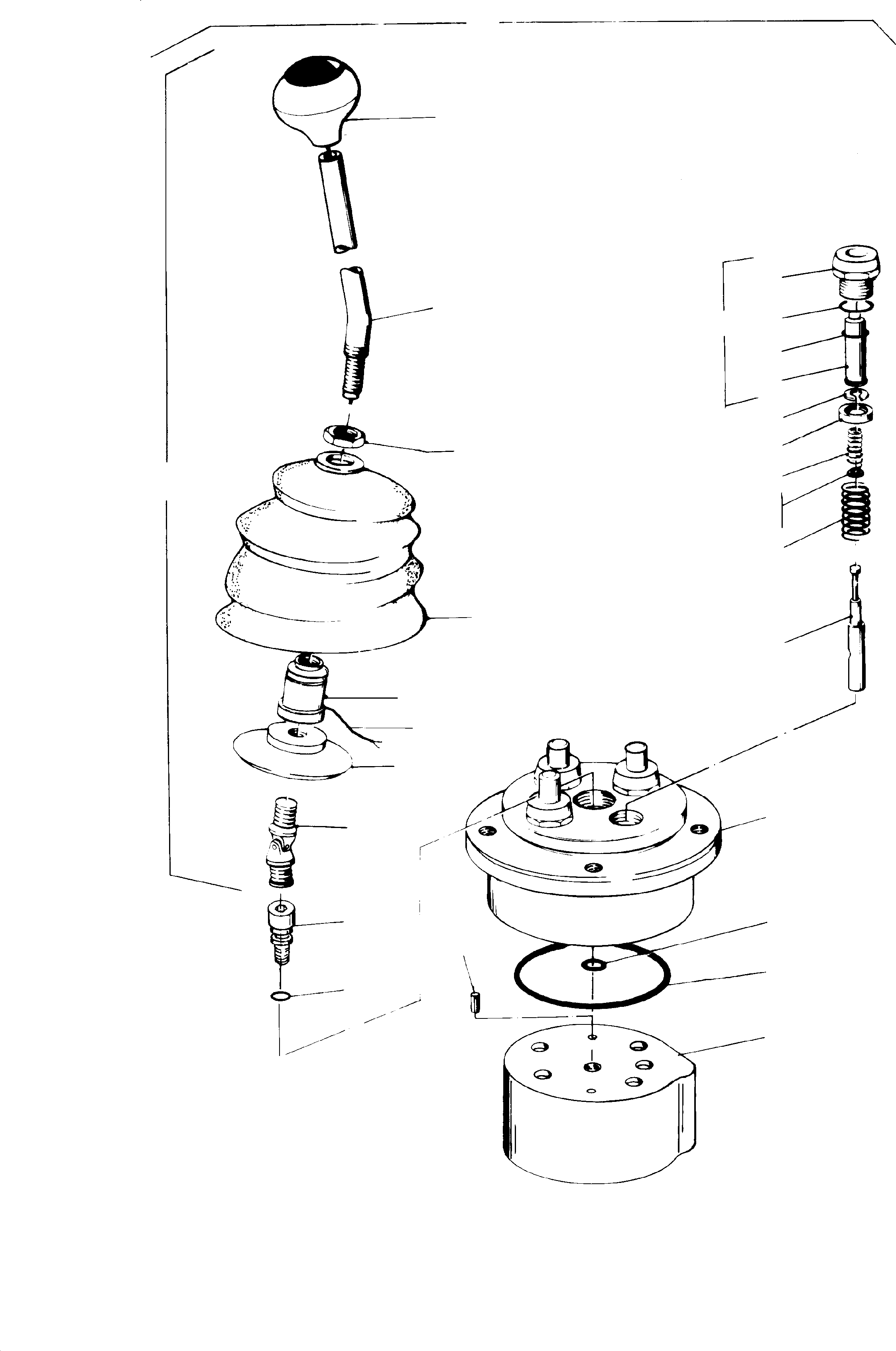 Pilot oil unit, assy. 324 765 40 KOMATSU