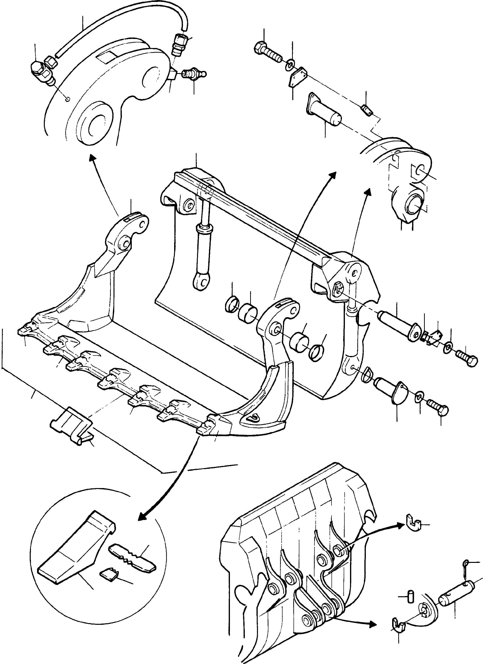 Lip assy. fig-nos: 13-16 409 355 40 KOMATSU